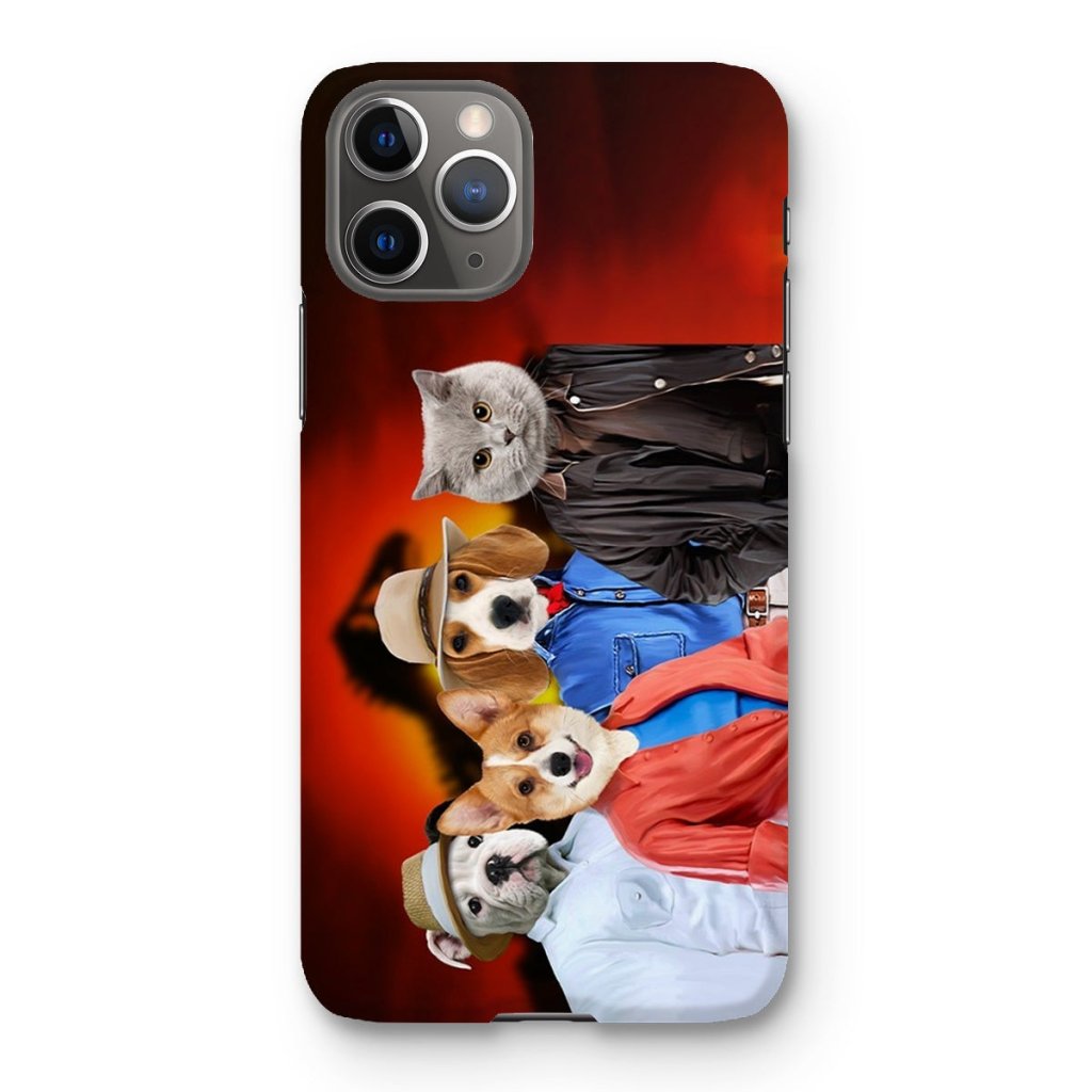 Pet Portraits | The Explorers (Jurassic Park Inspired): Custom Pet Phone Case | Paw & Glory