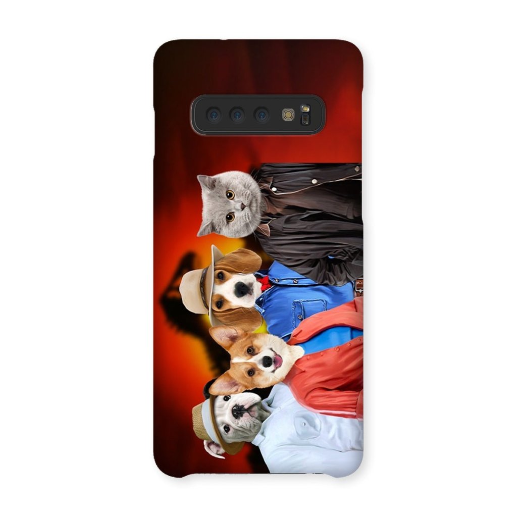 Pet Portraits | The Explorers (Jurassic Park Inspired): Custom Pet Phone Case | Paw & Glory