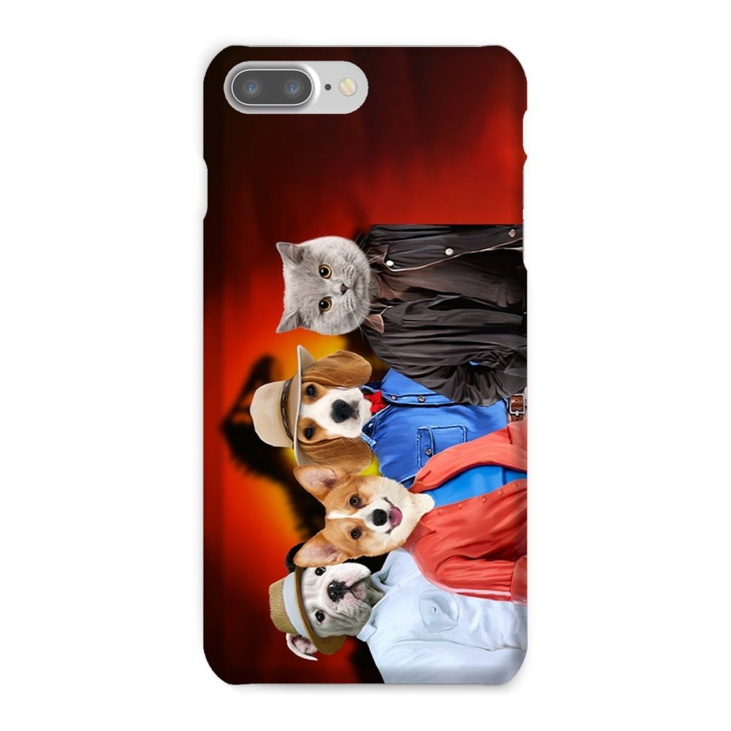 Pet Portraits | The Explorers (Jurassic Park Inspired): Custom Pet Phone Case | Paw & Glory