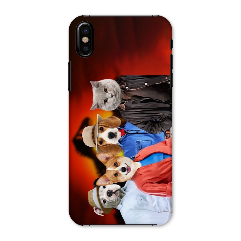 Pet Portraits | The Explorers (Jurassic Park Inspired): Custom Pet Phone Case | Paw & Glory