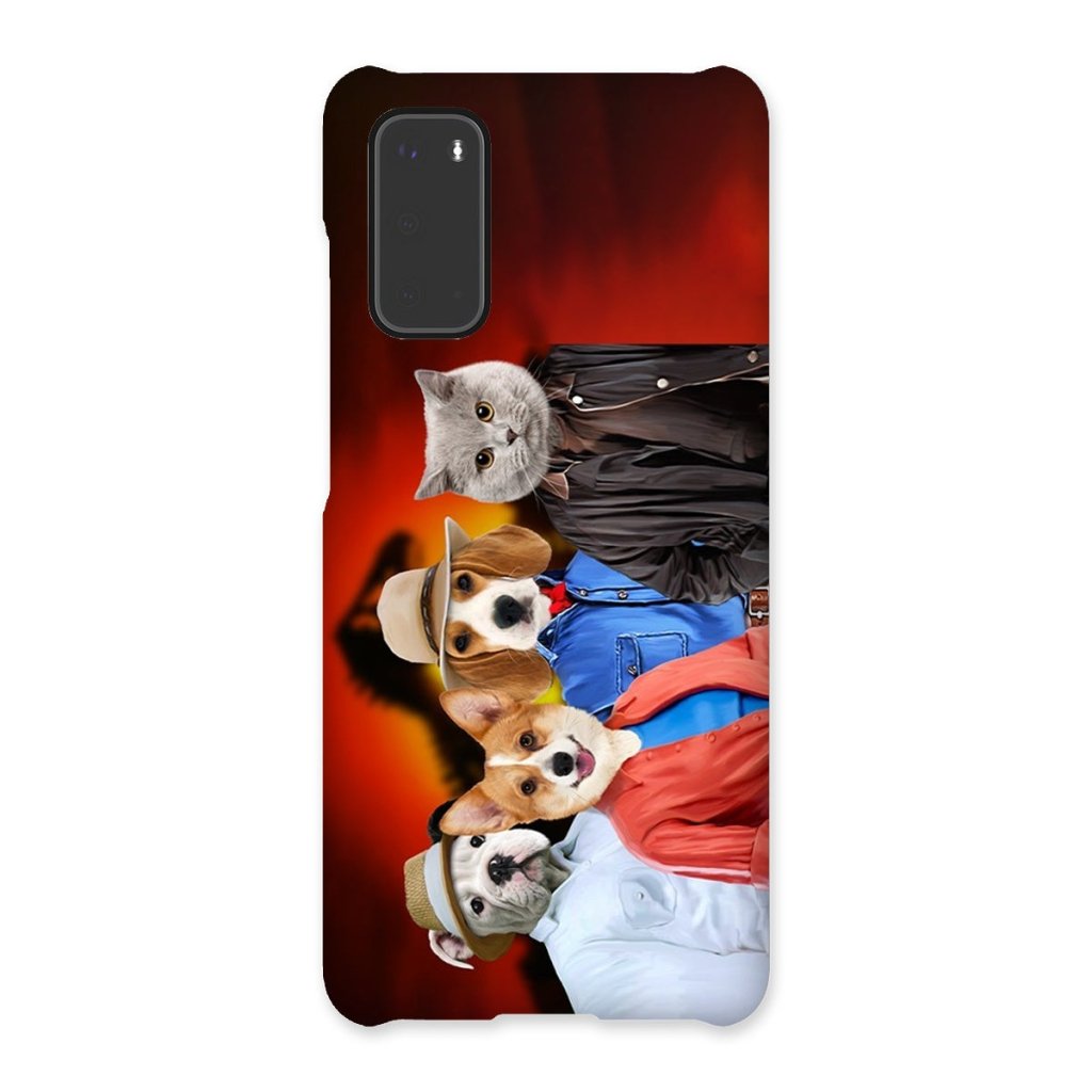 Pet Portraits | The Explorers (Jurassic Park Inspired): Custom Pet Phone Case | Paw & Glory