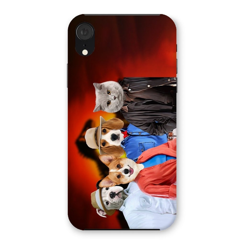 Pet Portraits | The Explorers (Jurassic Park Inspired): Custom Pet Phone Case | Paw & Glory
