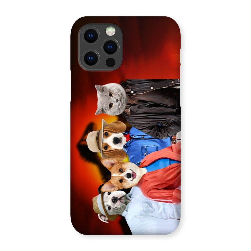 Pet Portraits | The Explorers (Jurassic Park Inspired): Custom Pet Phone Case | Paw & Glory