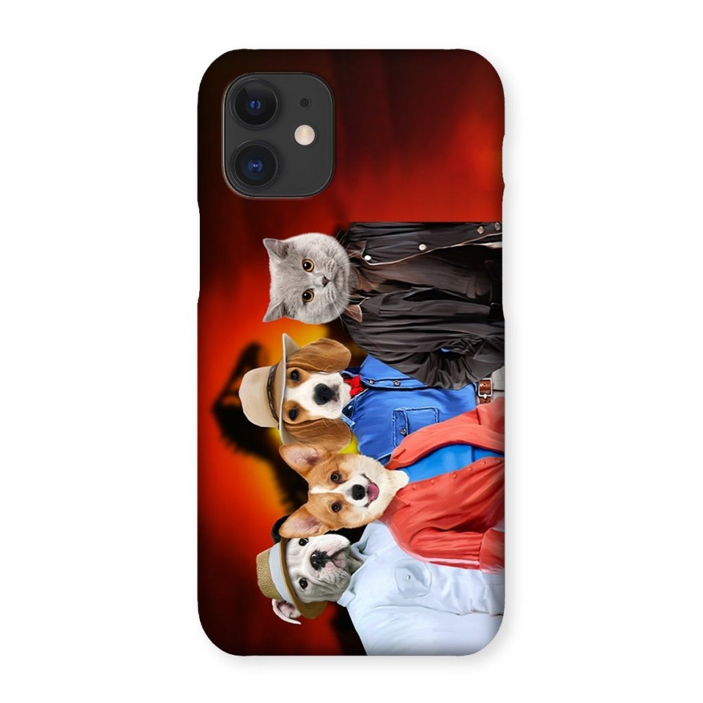 Pet Portraits | The Explorers (Jurassic Park Inspired): Custom Pet Phone Case | Paw & Glory