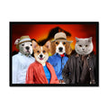 The Explorers (Jurassic Park Inspired): Custom Pet Portrait
