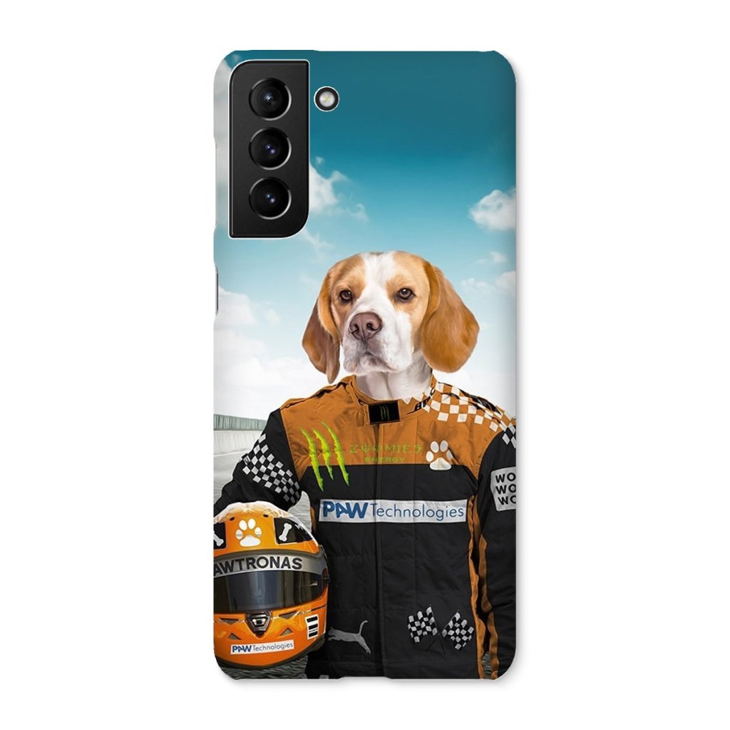 Pet Portraits | The Famous Driver (McLaren Inspired): Custom Pet Phone Case | Paw & Glory