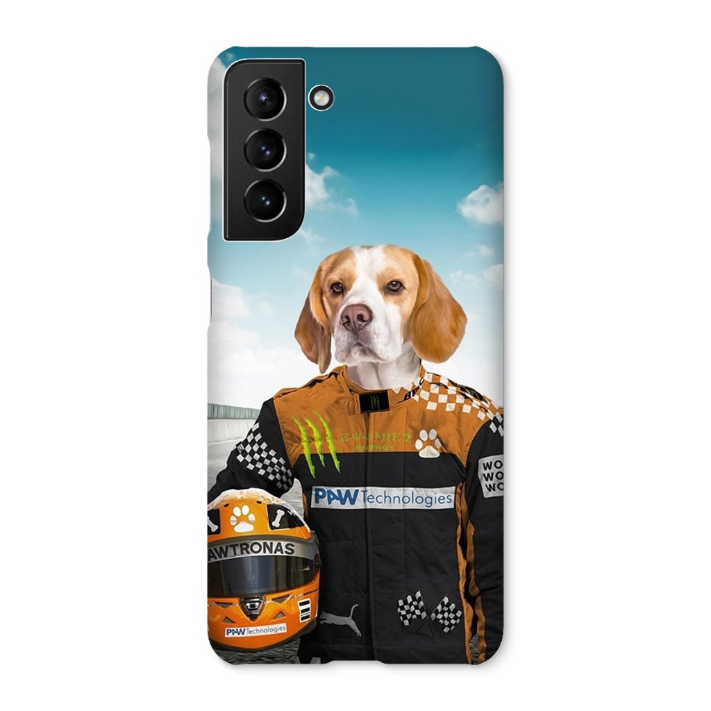 Pet Portraits | The Famous Driver (McLaren Inspired): Custom Pet Phone Case | Paw & Glory