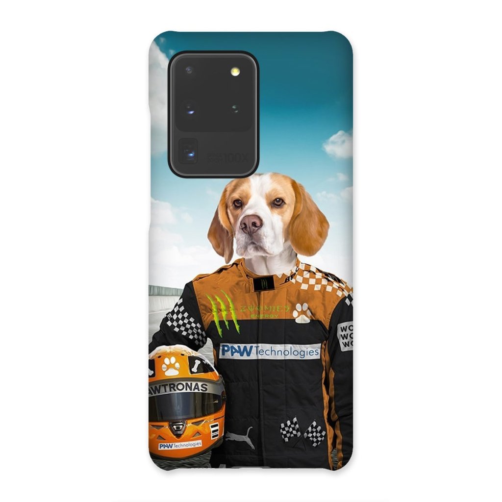 Pet Portraits | The Famous Driver (McLaren Inspired): Custom Pet Phone Case | Paw & Glory