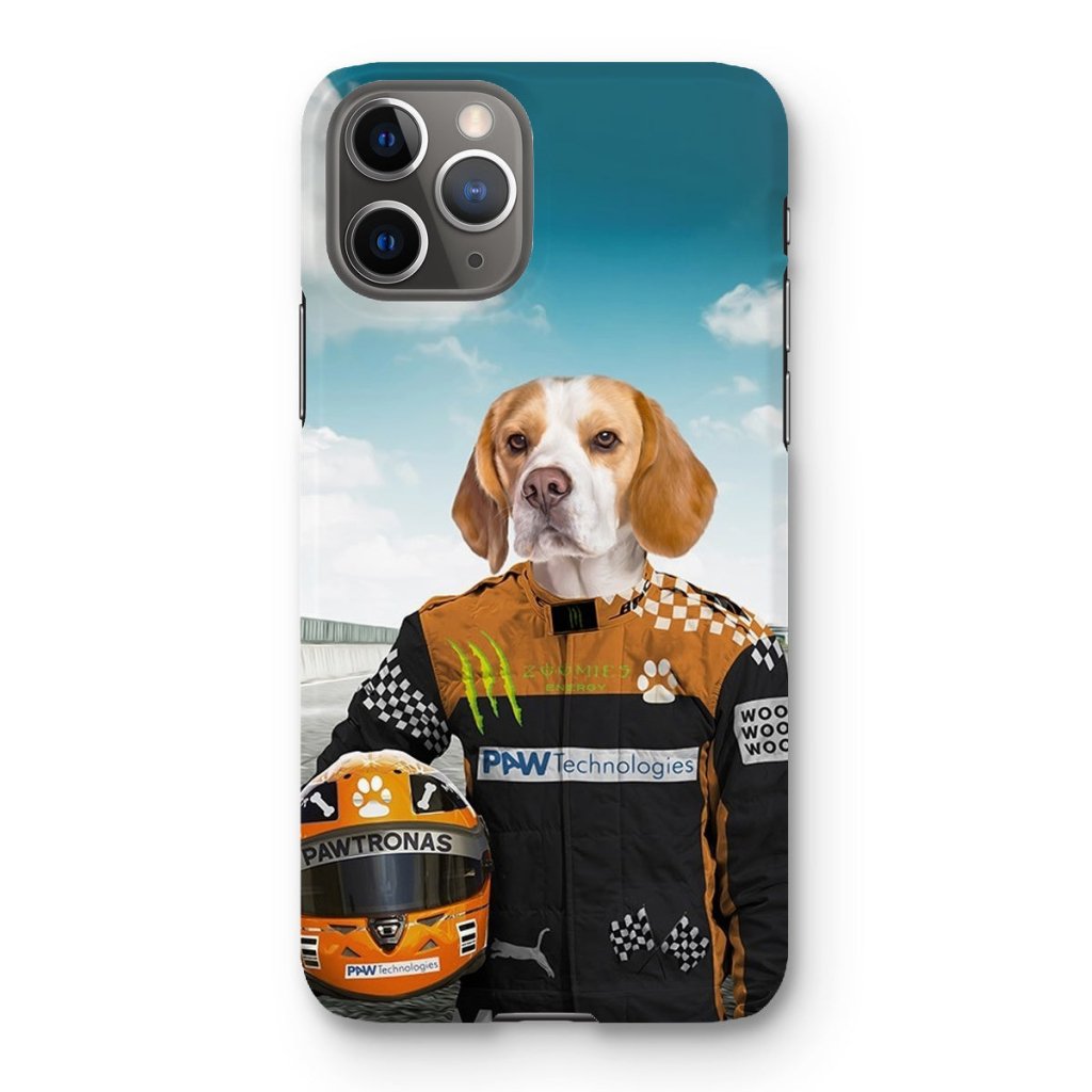 Pet Portraits | The Famous Driver (McLaren Inspired): Custom Pet Phone Case | Paw & Glory