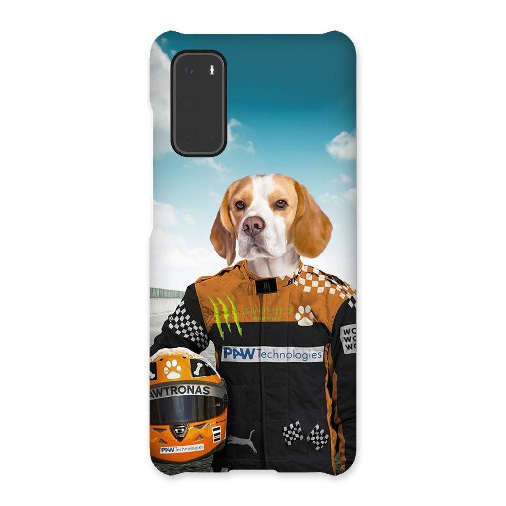 Pet Portraits | The Famous Driver (McLaren Inspired): Custom Pet Phone Case | Paw & Glory
