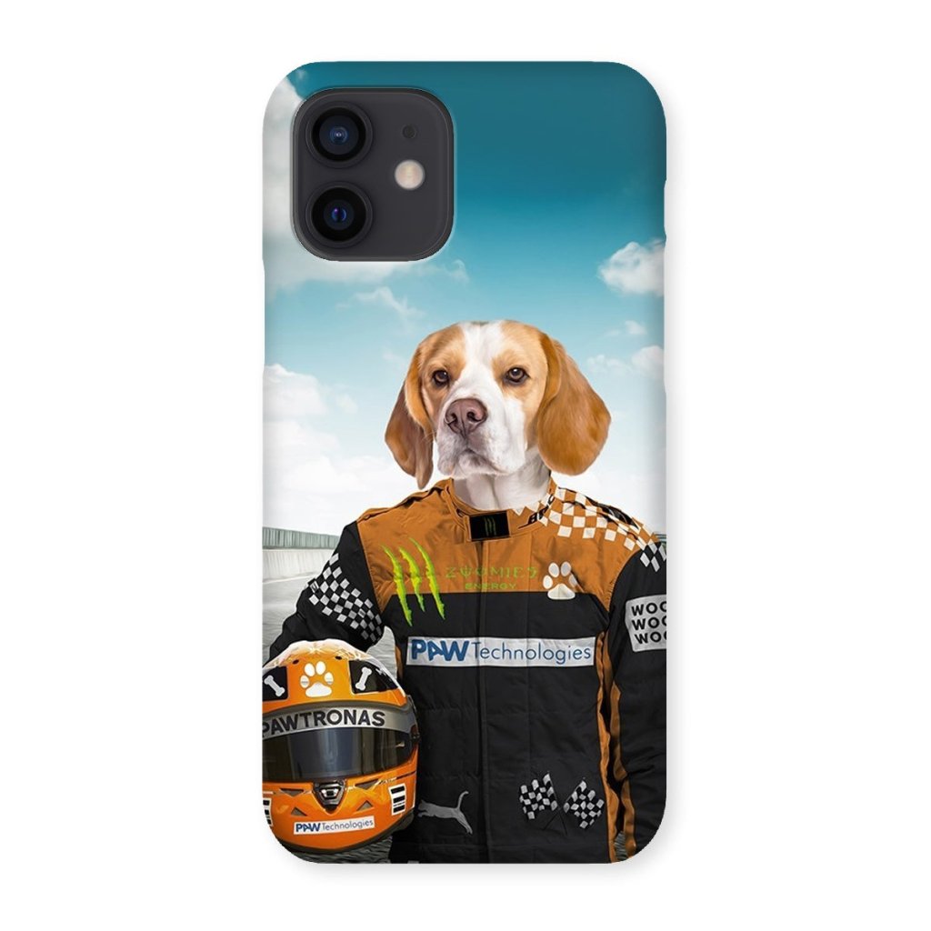 The Famous Driver (McLaren Inspired): Custom Pet Phone Case - Paw & Glory - Dog Portraits - Pet Portraits
