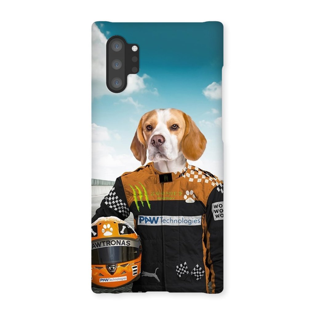 Pet Portraits | The Famous Driver (McLaren Inspired): Custom Pet Phone Case | Paw & Glory