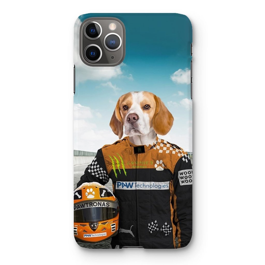 Pet Portraits | The Famous Driver (McLaren Inspired): Custom Pet Phone Case | Paw & Glory