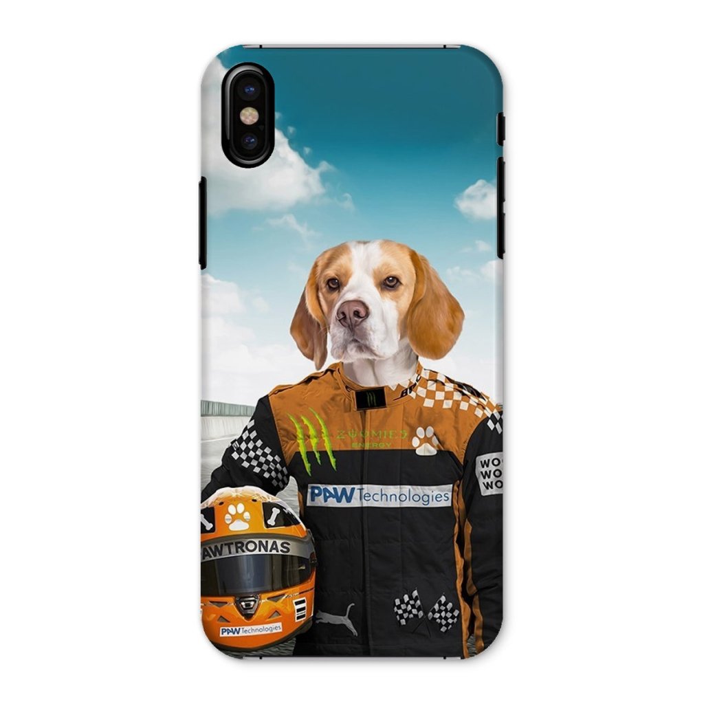 Pet Portraits | The Famous Driver (McLaren Inspired): Custom Pet Phone Case | Paw & Glory