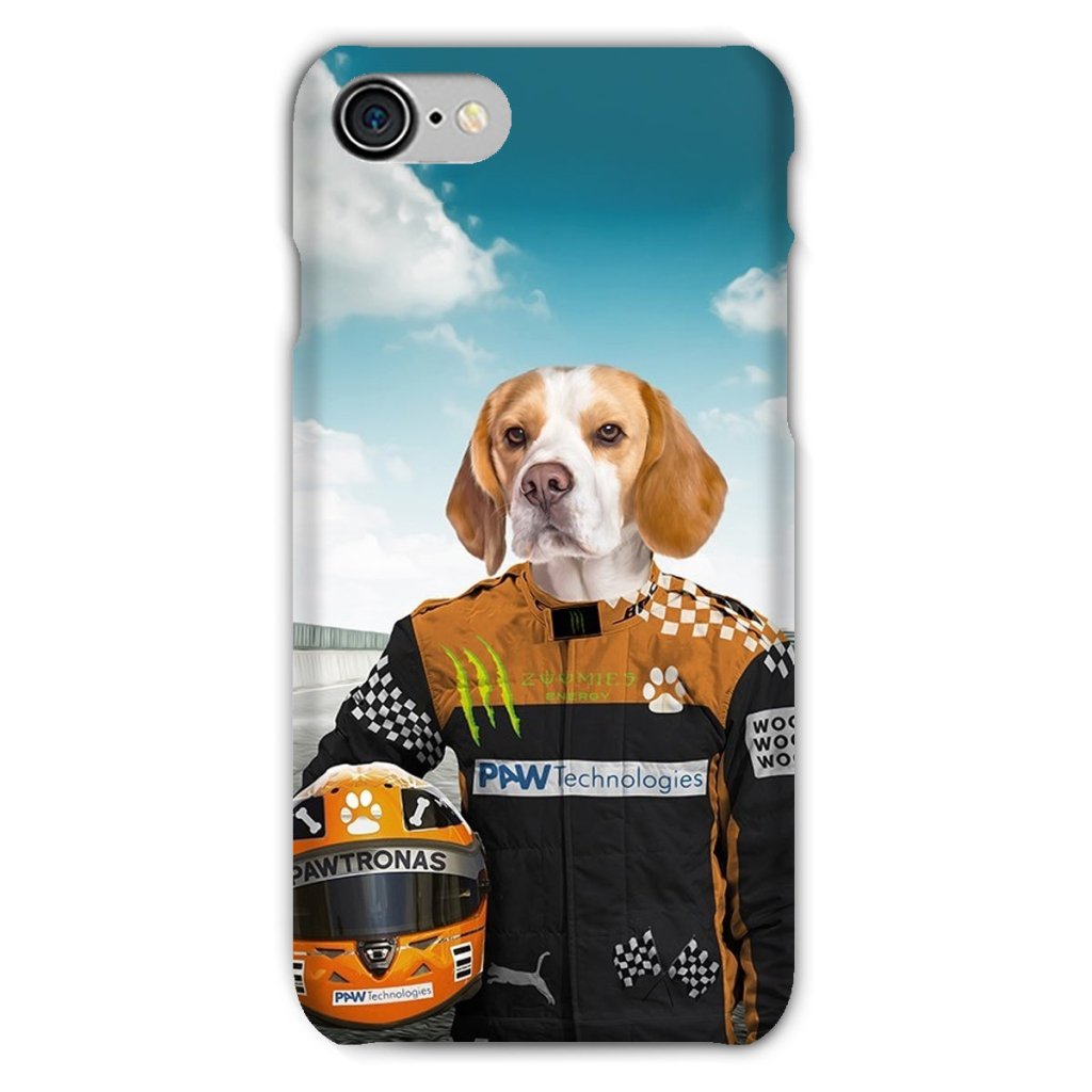 Pet Portraits | The Famous Driver (McLaren Inspired): Custom Pet Phone Case | Paw & Glory
