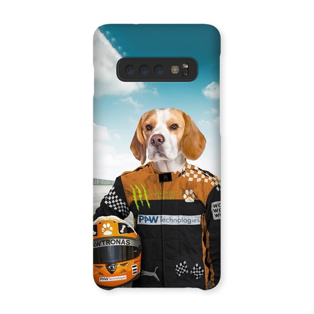 Pet Portraits | The Famous Driver (McLaren Inspired): Custom Pet Phone Case | Paw & Glory