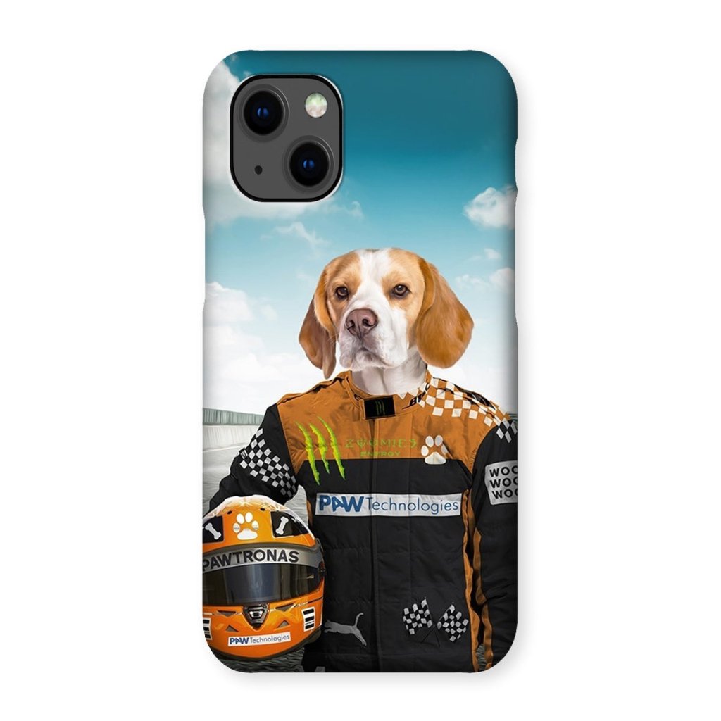 Pet Portraits | The Famous Driver (McLaren Inspired): Custom Pet Phone Case | Paw & Glory