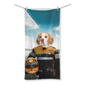 The Famous Driver (McLaren Inspired): Custom Pet Towel