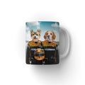The Famous Drivers (McLaren Inspired): Custom Pet Coffee Mug
