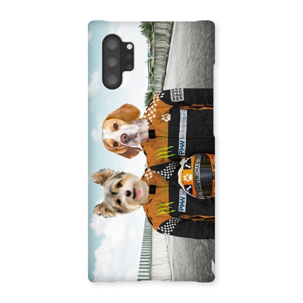 Pet Portraits | The Famous Drivers (McLaren Inspired): Custom Pet Phone Case | Paw & Glory