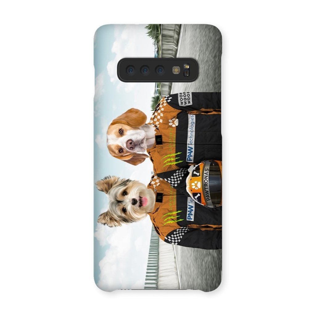 Pet Portraits | The Famous Drivers (McLaren Inspired): Custom Pet Phone Case | Paw & Glory