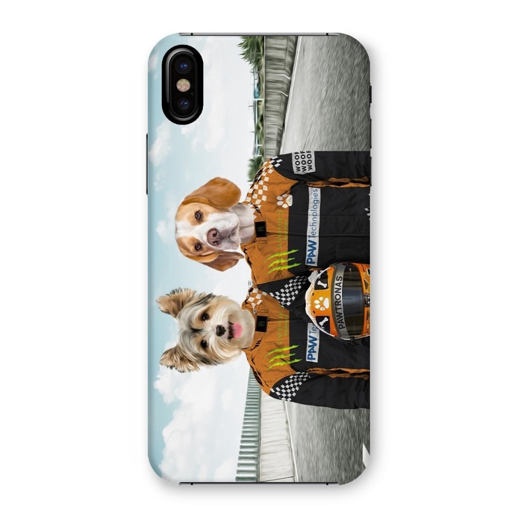 Pet Portraits | The Famous Drivers (McLaren Inspired): Custom Pet Phone Case | Paw & Glory