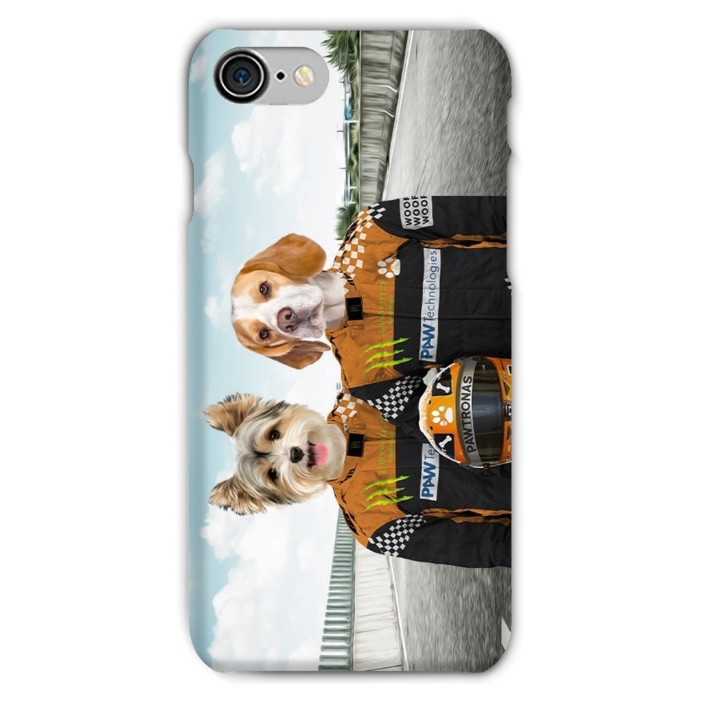 Pet Portraits | The Famous Drivers (McLaren Inspired): Custom Pet Phone Case | Paw & Glory