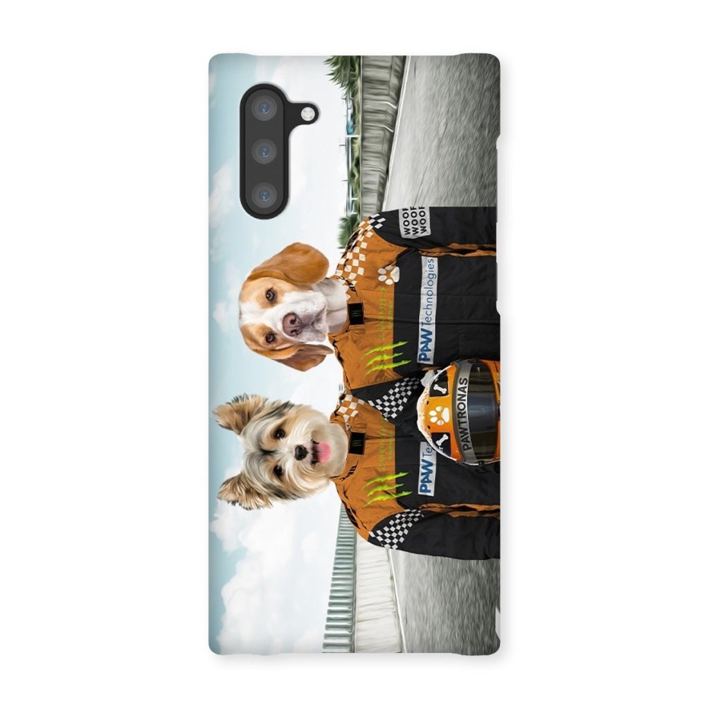 Pet Portraits | The Famous Drivers (McLaren Inspired): Custom Pet Phone Case | Paw & Glory