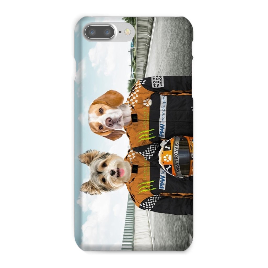 Pet Portraits | The Famous Drivers (McLaren Inspired): Custom Pet Phone Case | Paw & Glory