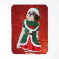 The Female Elf: Custom Pet Blanket