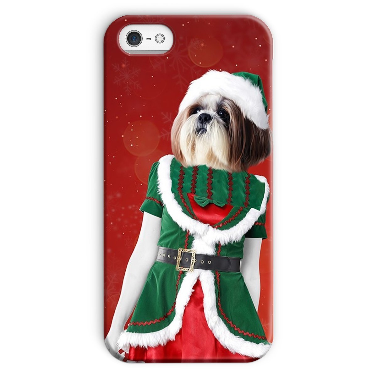 Pet Portraits | The Female Elf: Custom Pet Phone Case | Paw & Glory
