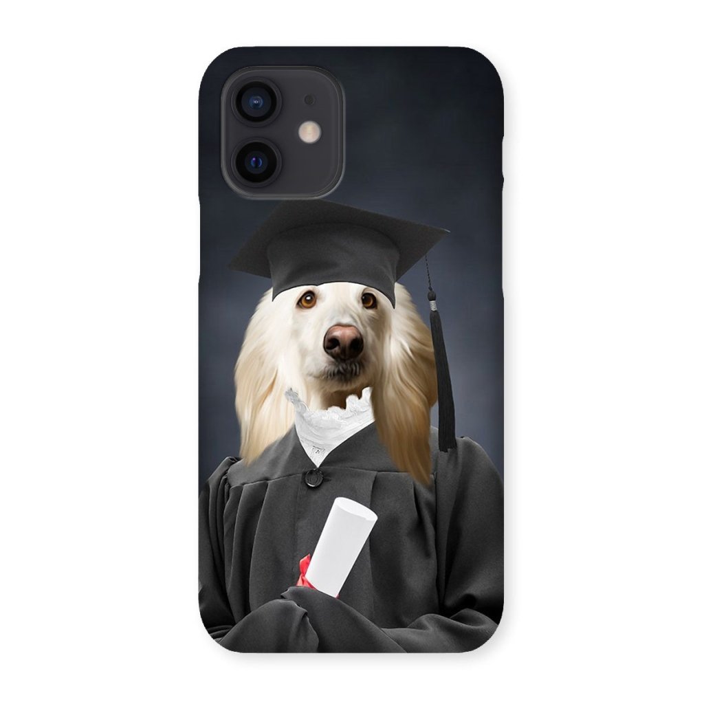 Pet Portraits | The Female Graduate: Custom Pet Phone Case | Paw & Glory