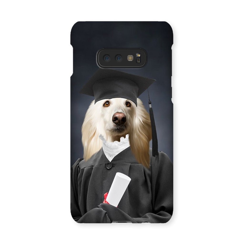 Pet Portraits | The Female Graduate: Custom Pet Phone Case | Paw & Glory