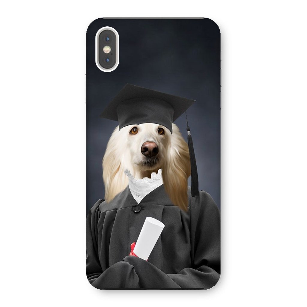 Pet Portraits | The Female Graduate: Custom Pet Phone Case | Paw & Glory