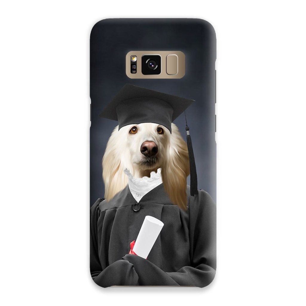 Pet Portraits | The Female Graduate: Custom Pet Phone Case | Paw & Glory