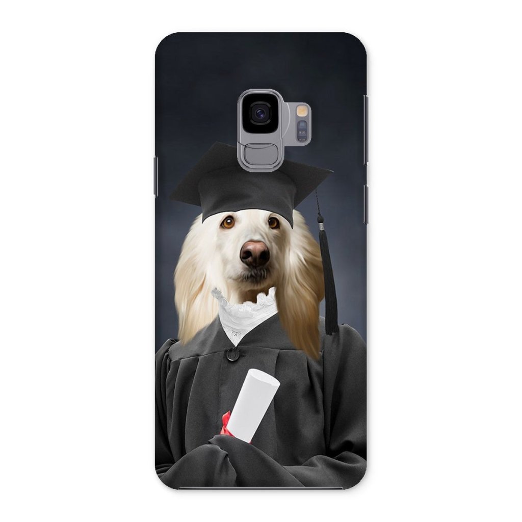 Pet Portraits | The Female Graduate: Custom Pet Phone Case | Paw & Glory