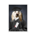 The Female Graduate: Custom Pet Poster