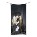 The Female Graduate: Custom Pet Towel