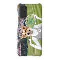 The Female Tennis Player: Custom Pet Phone Case