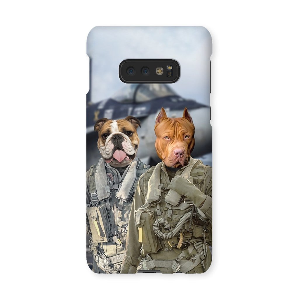 Pet Portraits | The Fighter Pilots: Custom Pet Phone Case | Paw & Glory