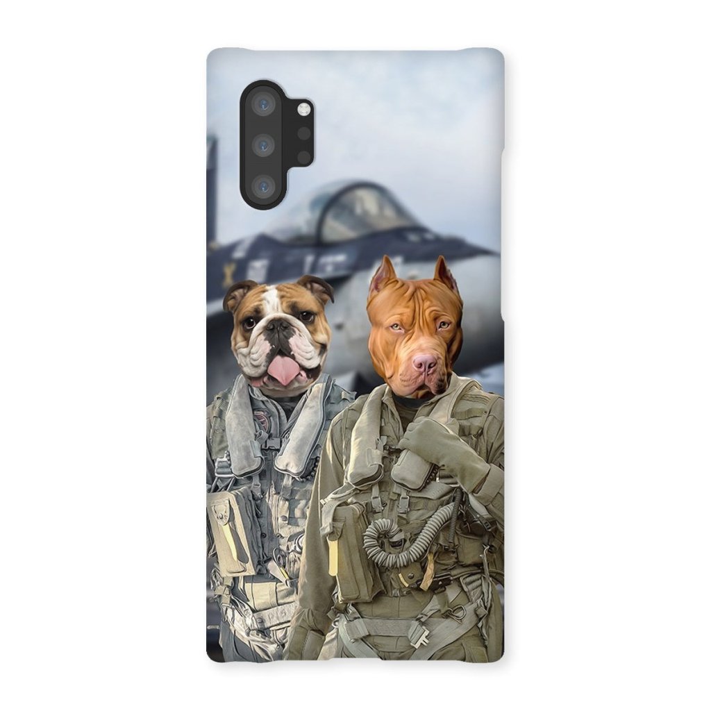 Pet Portraits | The Fighter Pilots: Custom Pet Phone Case | Paw & Glory