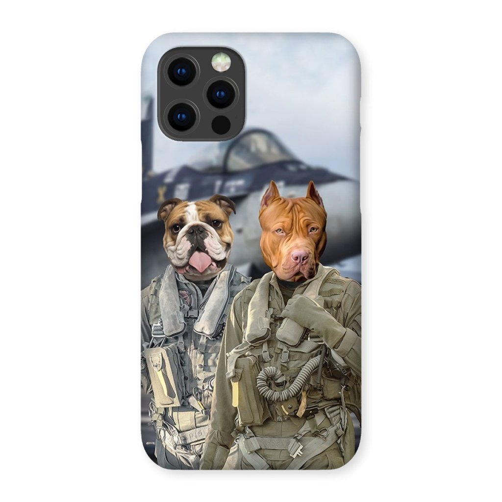 Pet Portraits | The Fighter Pilots: Custom Pet Phone Case | Paw & Glory