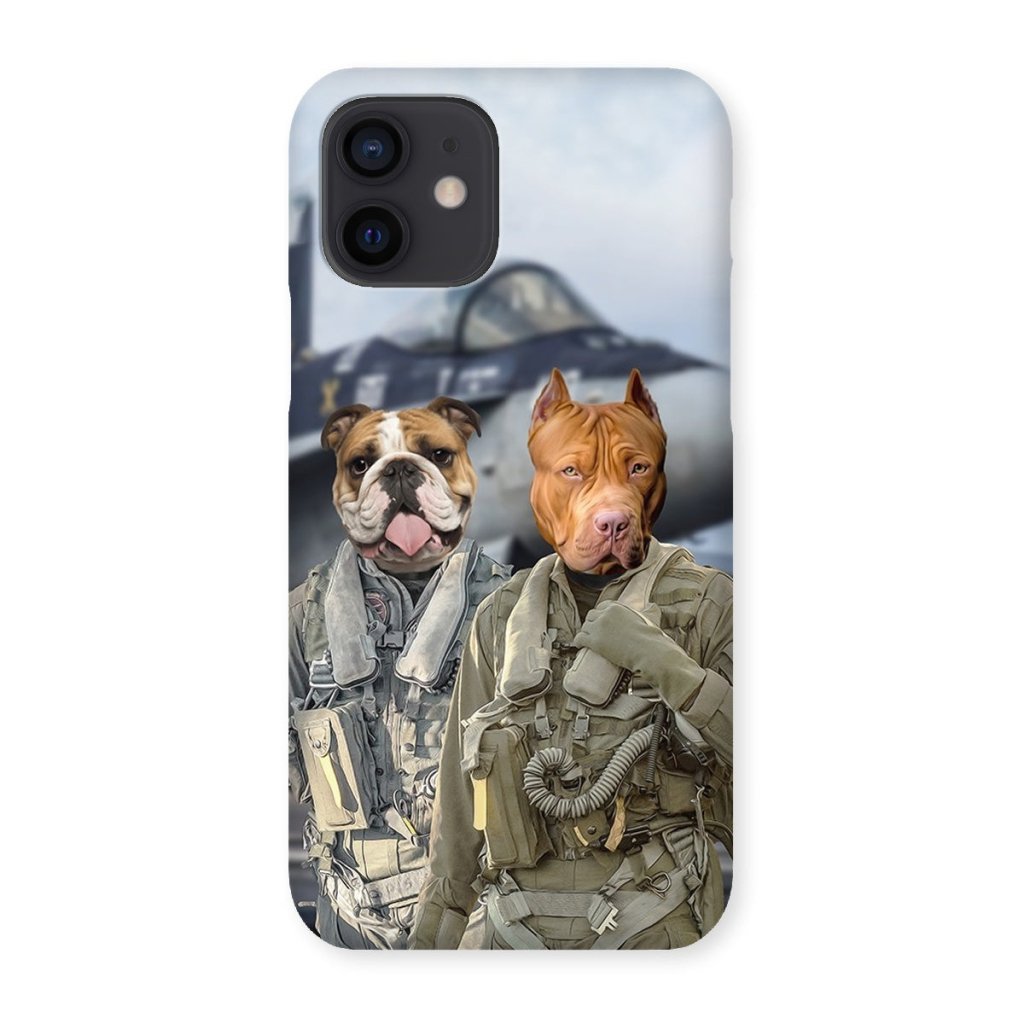 Pet Portraits | The Fighter Pilots: Custom Pet Phone Case | Paw & Glory