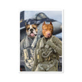 The Fighter Pilots: Custom Pet Poster
