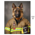 The Firefighter: Custom Pet Puzzle