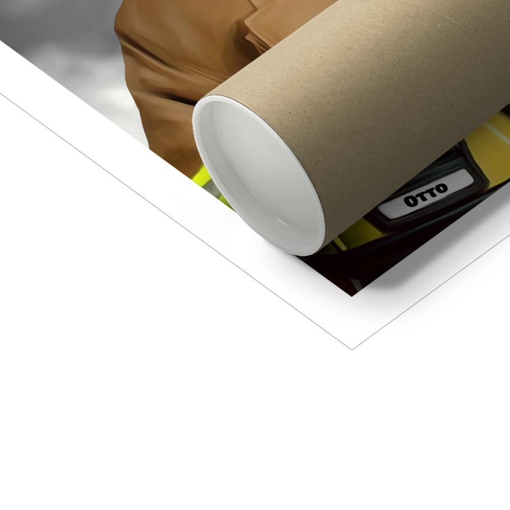 Pet Portraits | The Firemen: Custom Pet Poster | Paw & Glory