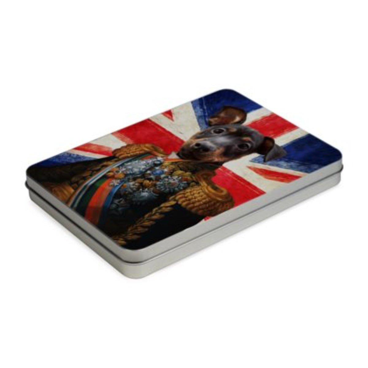 Pet Portraits | The First Lieutenant British Flag Edition: Custom Pet Puzzle | Paw & Glory