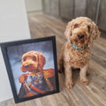 The First Lieutenant: Custom Pet Portrait