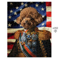 The First Lieutenant USA Flag Edition: Custom Pet Puzzle