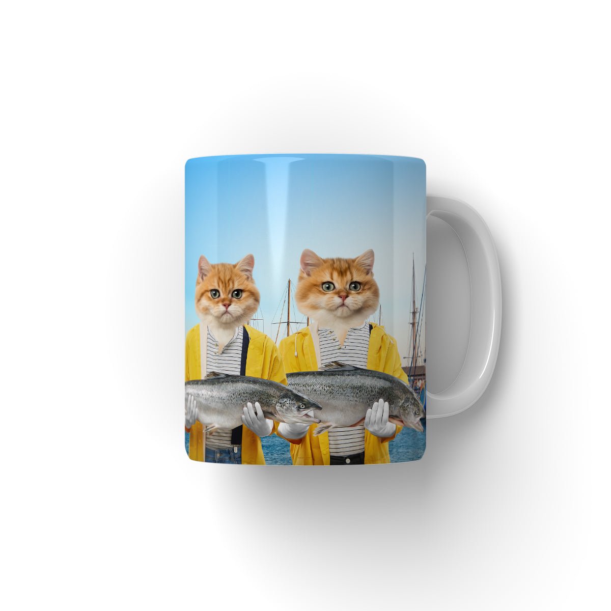 Pet Portraits | The Fishers: Custom Pet Coffee Mug | Paw & Glory
